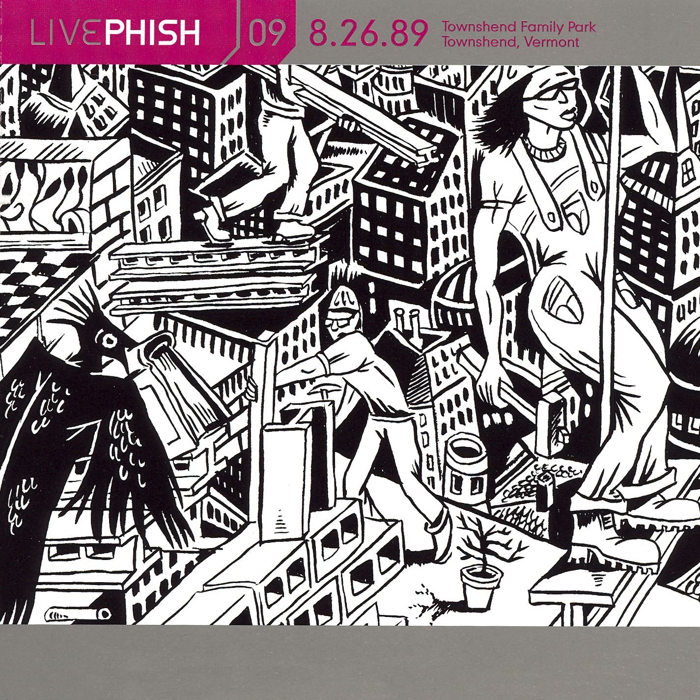 Live Phish Vol. 09 — 8/26/89 cover art