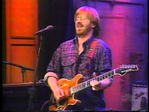 Phish on Late Night with Conan O'Brien — Fender Deluxe Reverb debut